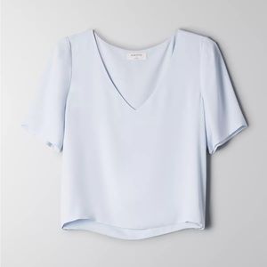 Aritzia Randy Blouse Glimmer Size S